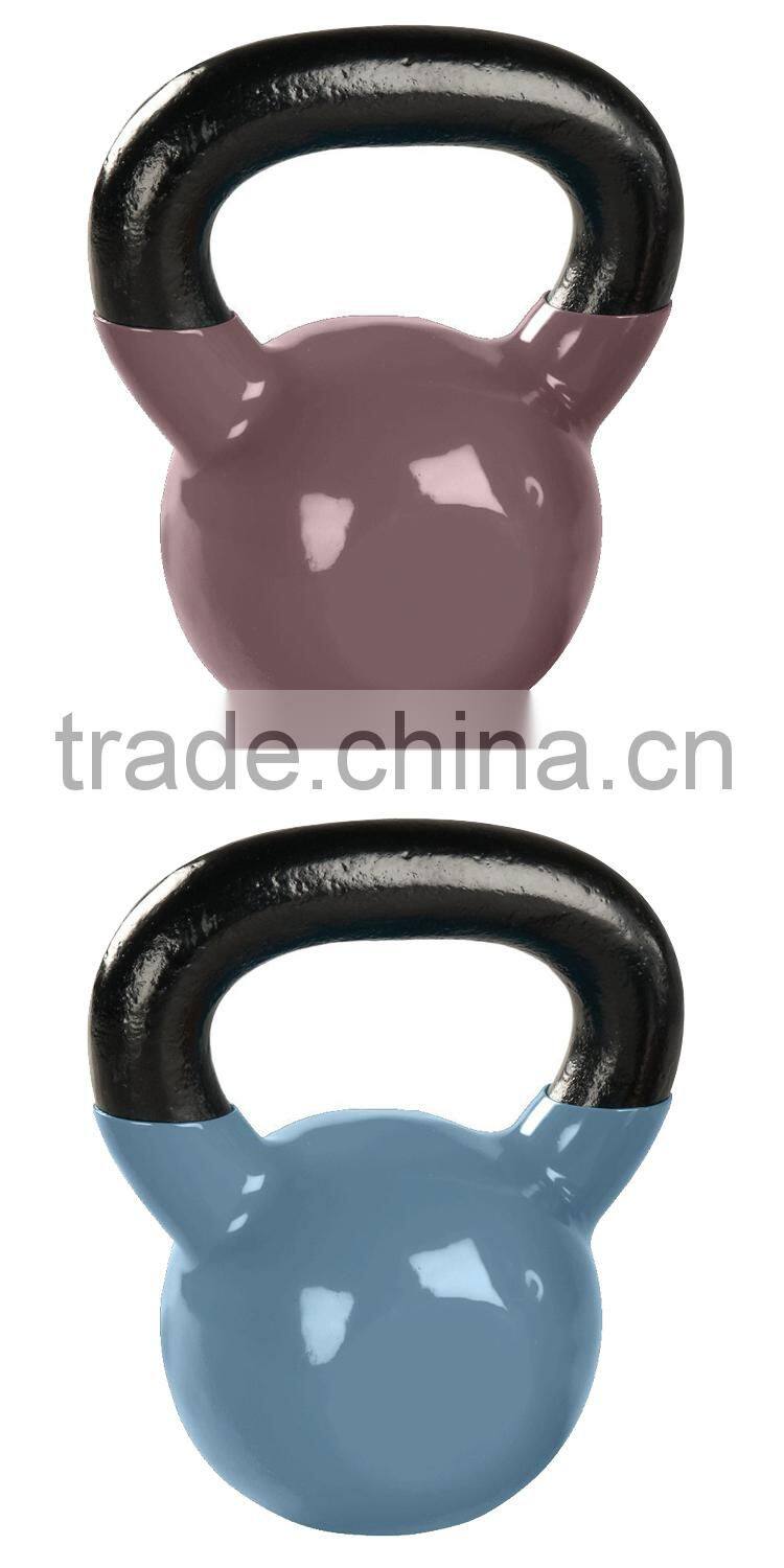 Colored Custom Deluxe Vinyl Kettlebells for Fitness Exercises China