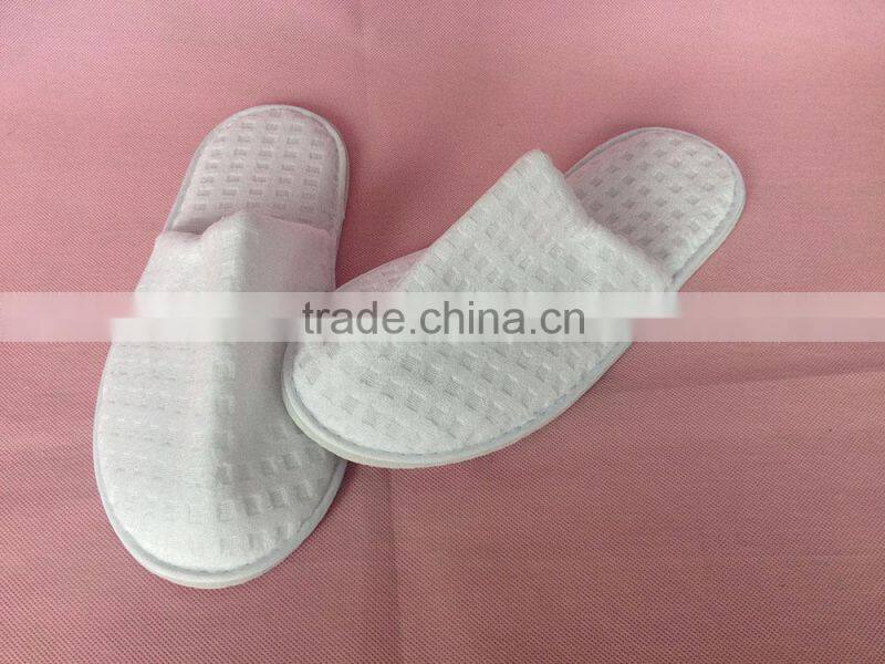 Personalized White Disposable Hotel Slippers,High Quality Hotel/Spa Slipper