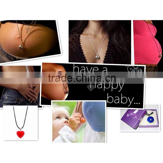 FN3260 personalized necklaces white gold necklace for pregancy woman