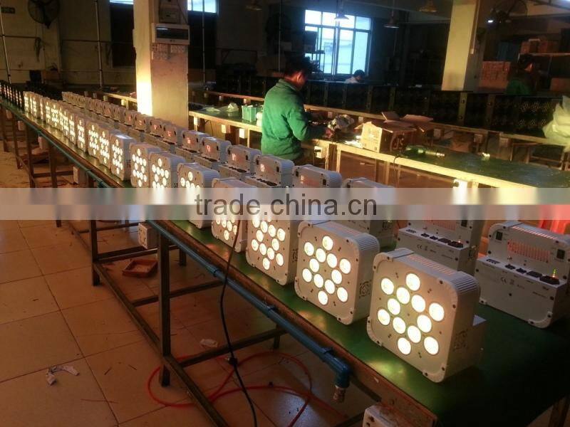 12*15W 5in1 Color Changing Wireless DMX Led Light