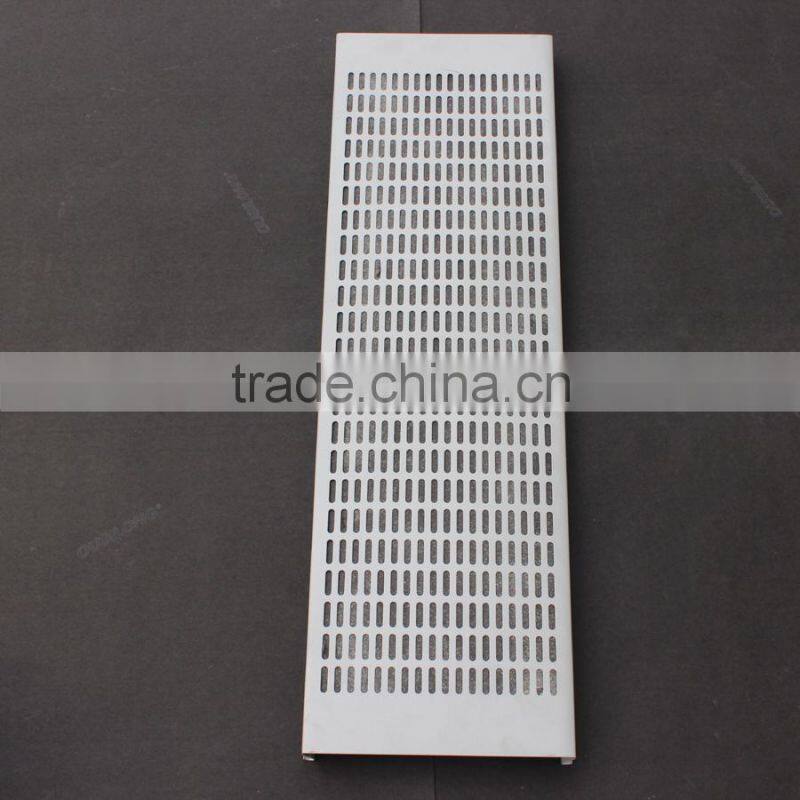 Decorative S shaped Perforated Aluminum Strip False Ceiling Panel