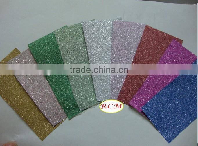 Golden Glitter Film For Decoration