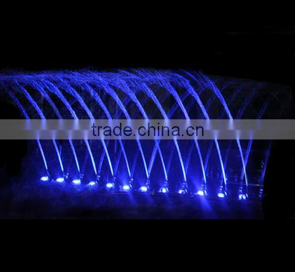 Color changing outdoor musical dancing fountain 3m angel water fountain