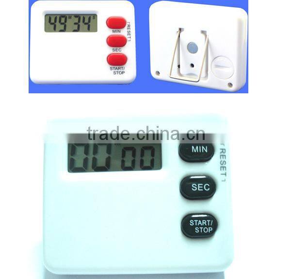 Digital Time Thermometer Kitchen Countdown Timer with Metal Clip