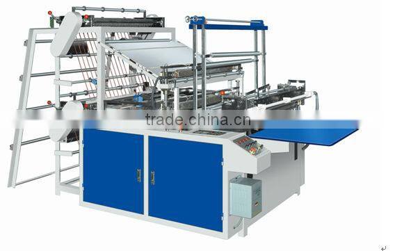 Double-layer,four-line Cold cut Bag Making Machine (LDF-800/1000/1200)