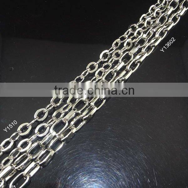 old silver color chain for jewelry and decoration
