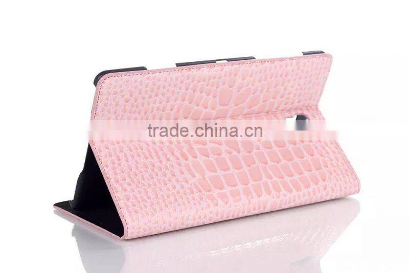 Crocodile stand flip housing for Samsung Tab S 8.4