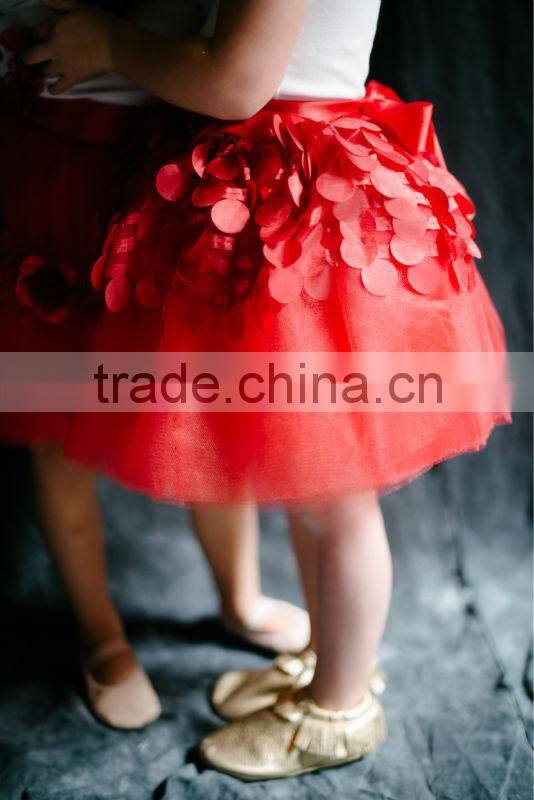 Lovely persnickety flower girl dress patterns Latest Style Lace Appliqued Scoop Neckline Purple Tulle Layered Flower Girl Dress