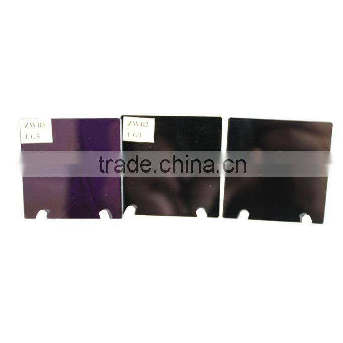 2015 Newest Hot Selling uv transmission visible absorption glass