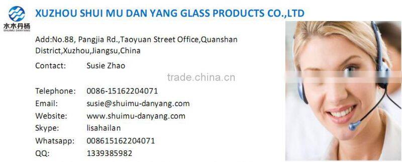 Glass spice shaker bottle glass spice bottles Glass bottles for pepper/spice with screw caps