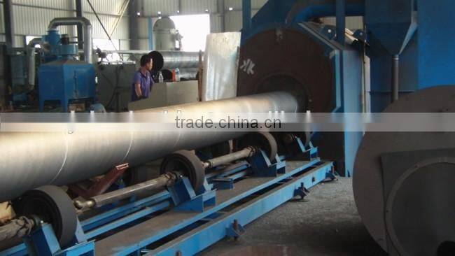 Steel pipe abrator