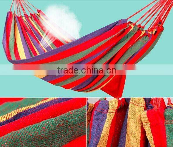 Virson Rainbow Single Per Cotton Canvas Double Hammock