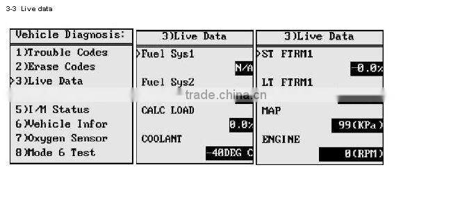 PS100 OBD2 Engine Scanner Clear Touble Codes Reader Reset Check Engine Light