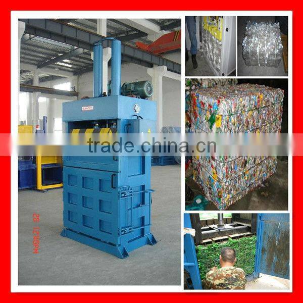 Plastic Bale Pressing Machines/Vertical Waste Paper Baler Machinery