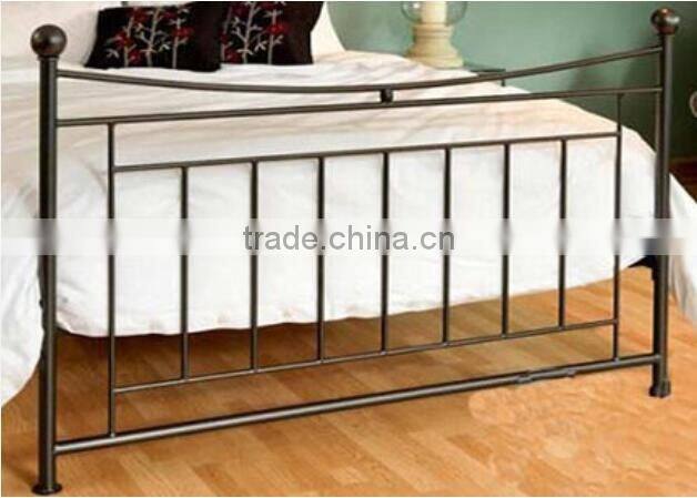Contracted European style cheap unfold iron beddesigner stainless steel bed