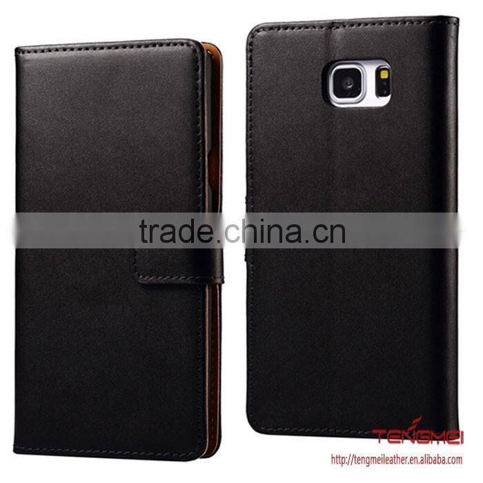 High quality phone case for samsung s7 edge second layer leather for phone case samsung
