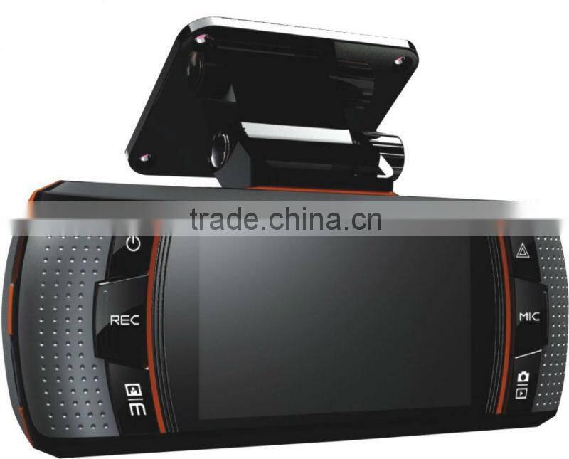 2013 new model 2.7 inch 120degree, wide angle car DVR Recording with rearview camera SP805