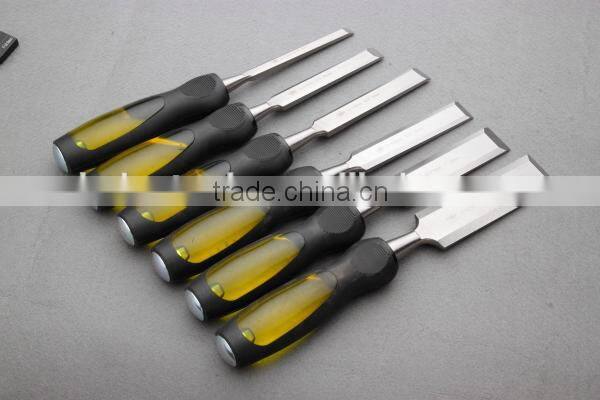 wood working chisel with crystal handle