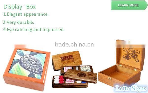 Beverage Wooden Display Stand