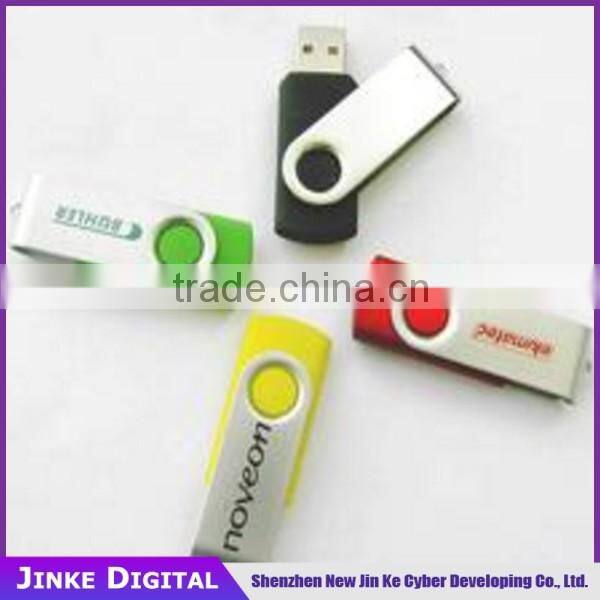 OEM usb flash ,logo Customized USB, swivel usb flash drive for promotion