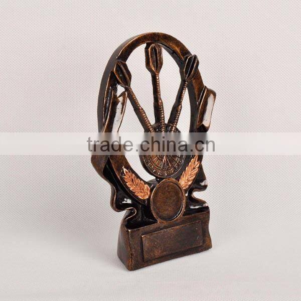 Resin darts awards trophy cup