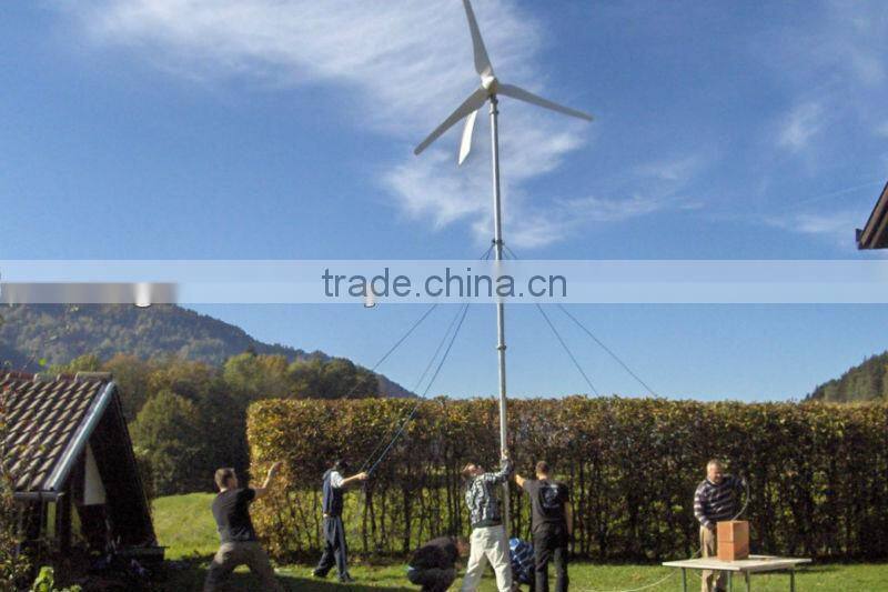 5000W hybrid solar wind system grid off