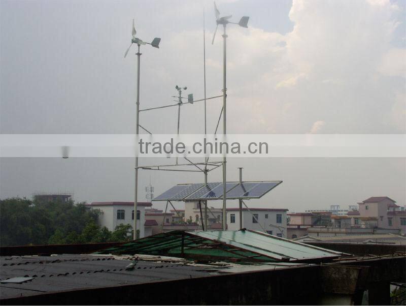 5KW Off Grid Hybrid Solar Wind Power System(Use Wind and solar power take the home load ,free electricity)