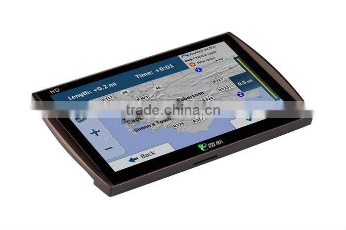 Hot selling!7inch HD GPS navigation system with DVR,800MHz AVIN Port, dual core(D7)