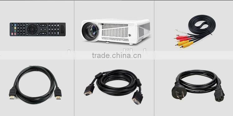 HDMI/TV Proyector Original LED-86+ 3000 lumens full hd TV Home Theater 3D HDMI 1280x800 LED86+ Video Movie Beamer