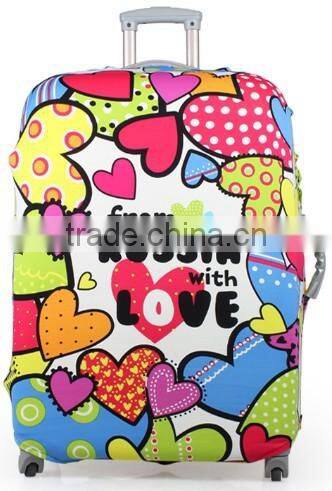 Elastic Luggage Cover, Suitcase Cover With Printing, Protective Cover