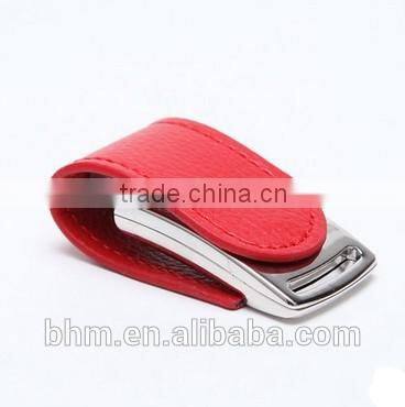High speed ultra-thin leather usb memory stick, special usb flash drive