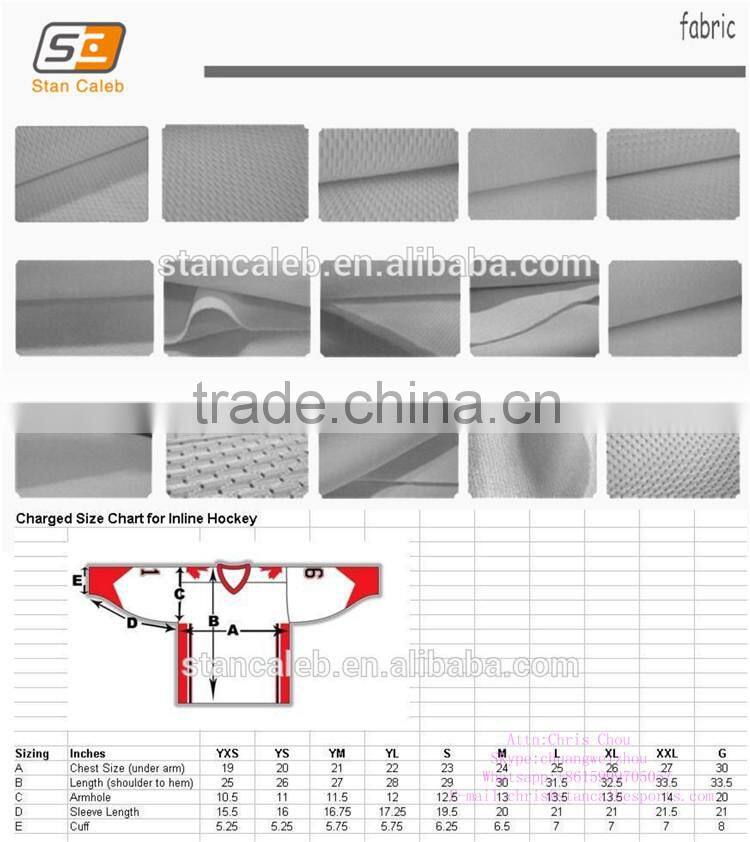 custom reversible sublimated ice hockey sweater