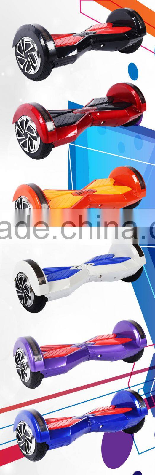 Two wheels custom 8 inch hoverboard with samsung battery with remote (PN-A6)