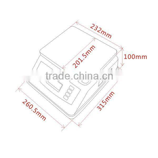LAMBRY SGS 6kg, 15kg waterproof digital scale