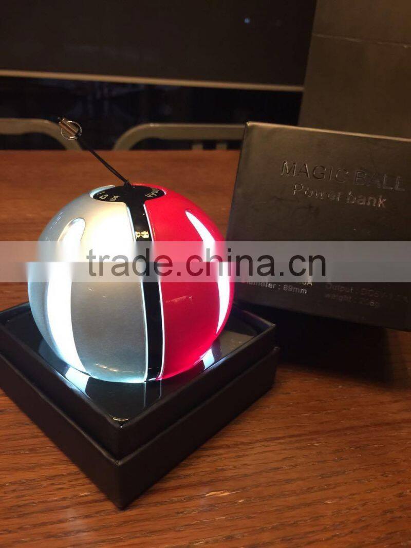 2016 Generation 3 Pokemon GO Related Pokeball Powerbank Charger Masterball Power Bank 12000mAh