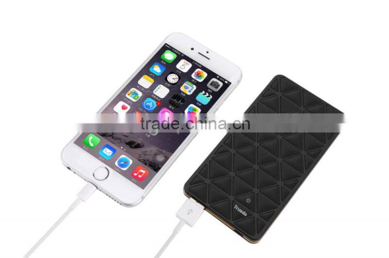 TRUSDA Power bank 3000mAh CE FEE ROHS Certifications Li-polymer mobile battery with OEM Power bank manufacturer for smartphones