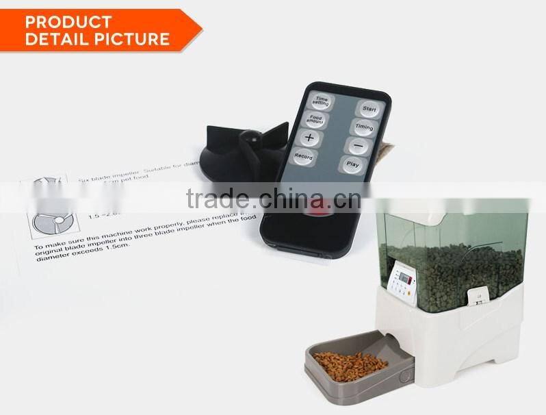 CE approved automatic Pet feeder