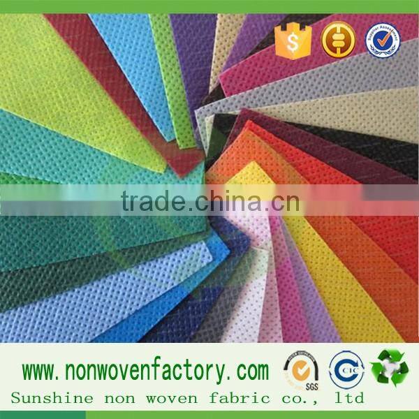 Colorful nonwoven fabric for flower packing and home decoration polypropilen shopping bag