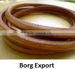 6mm Round Leather Cords From BORG EXPORT