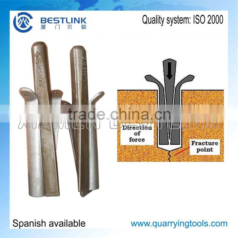 In Stock!! 34*270mm hand splitter wedge sets