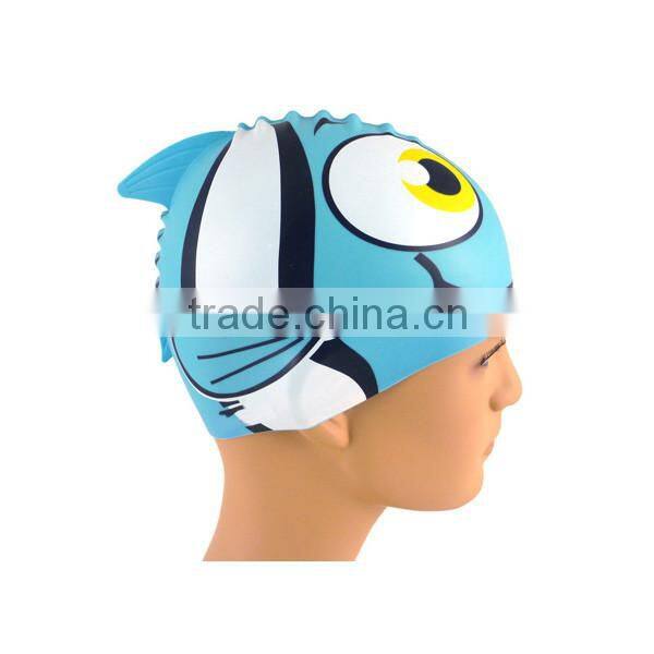 Hot selling Custom Eco-friendly Silicone Waterproof Swimming Cap