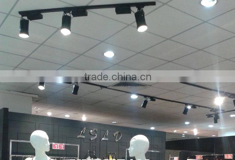 CE and Rohs approved shoot design 12w led track rail lights
