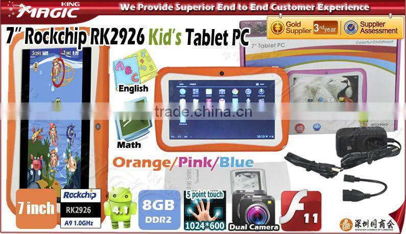 China tablet pc supplier best 7" android tablet pad and 3g sim phone call support