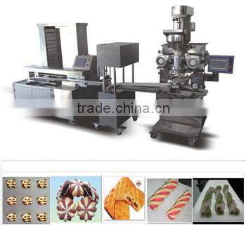 Biscuit making machine/cookie machine/pineapple cake encrusting machine