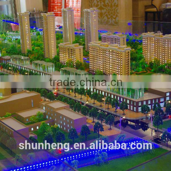 China supplier perfect plan residential architectural scale model maker
