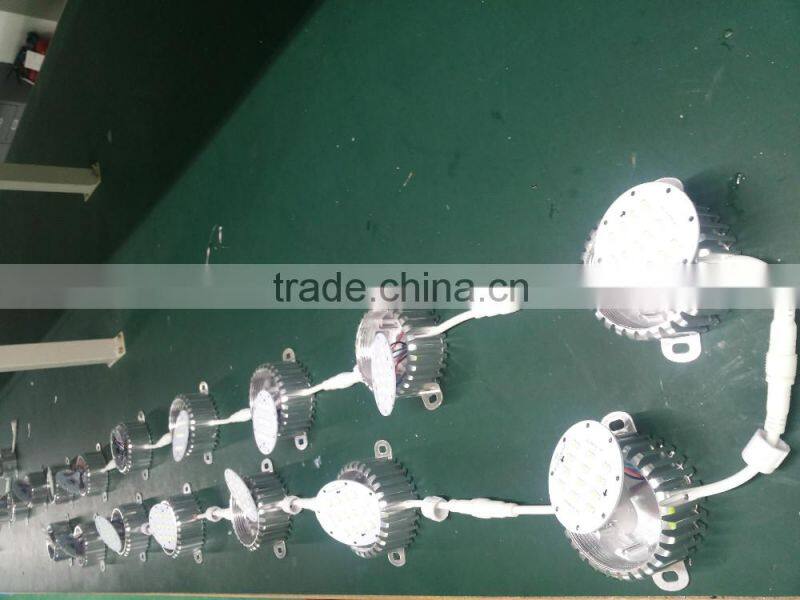 aluminium IP65 High Quality 24V 3W full color LED Point Light