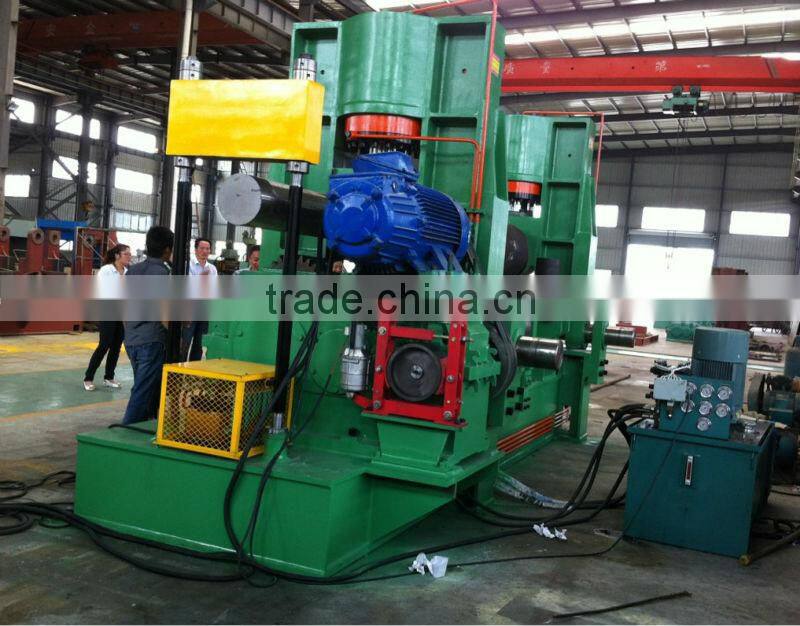 W11S-50X2500 hydraulic upper roller universal plate rolling machine