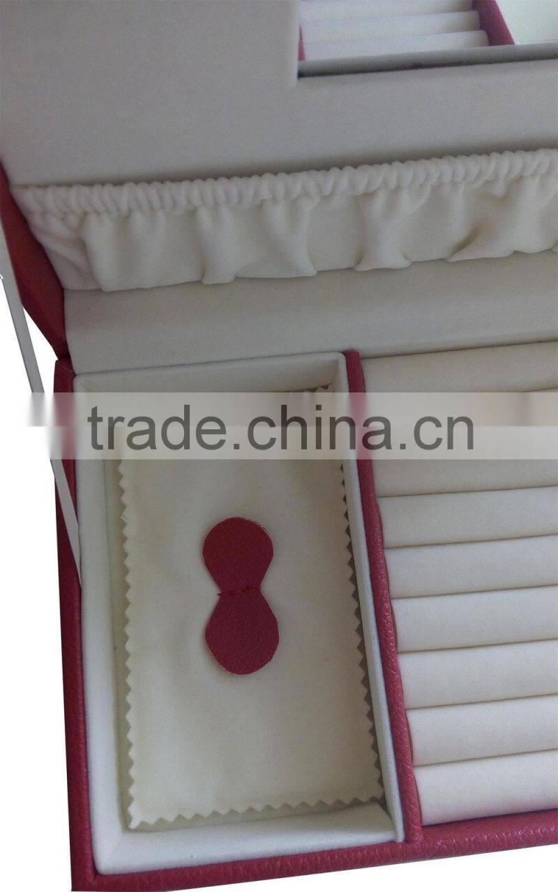 Beautiful color and portable mimi jewelry box . from China , box factury