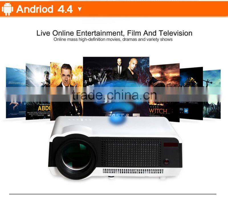Cheap price HD projector home theater projector support Android WIFI with 3000 Lumens