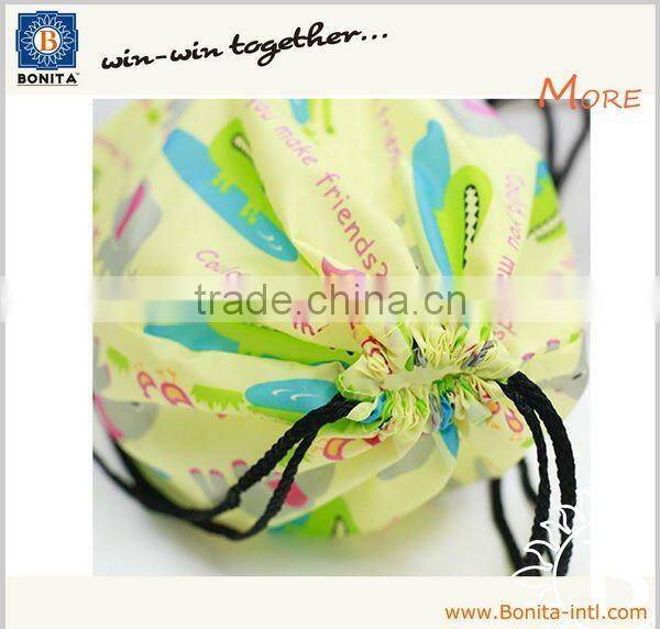 Promotion drawstring backpack, shoes drawstring bag